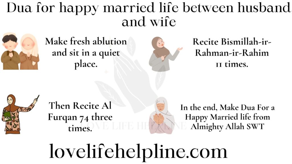 Dua For Happy Married Life Between Husband And Wife