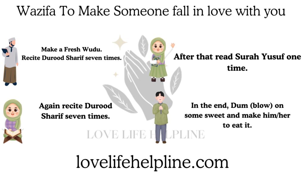 Wazifa To Make Someone fall in love with you