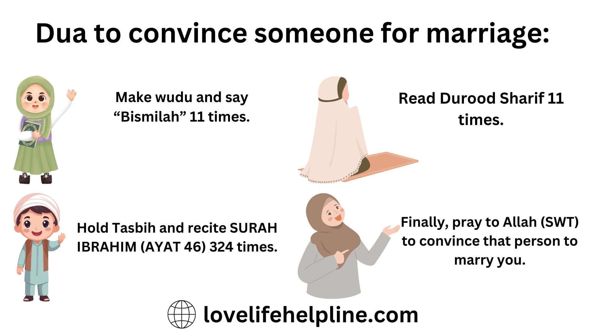 Dua to convince someone for marriage