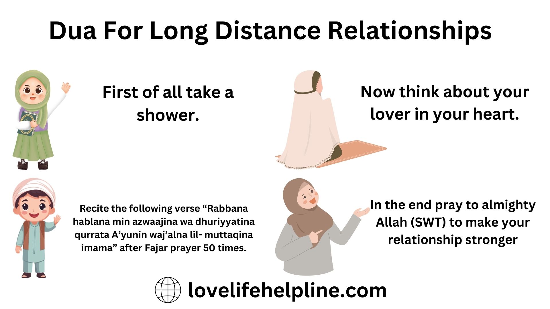 Dua for long distance relationships